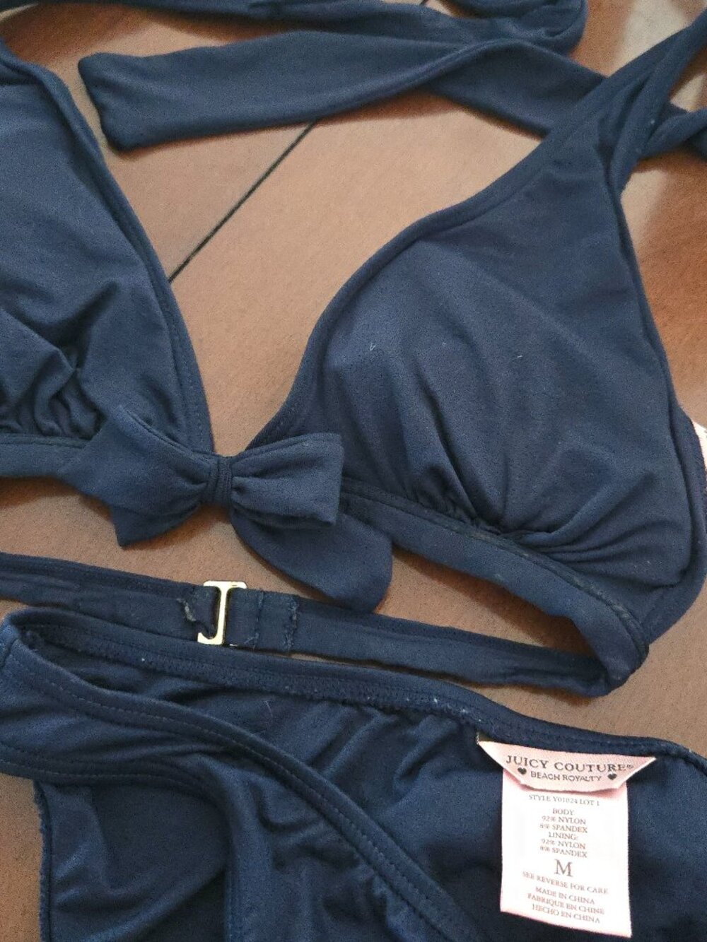 Juicy couture vintage navy bikini